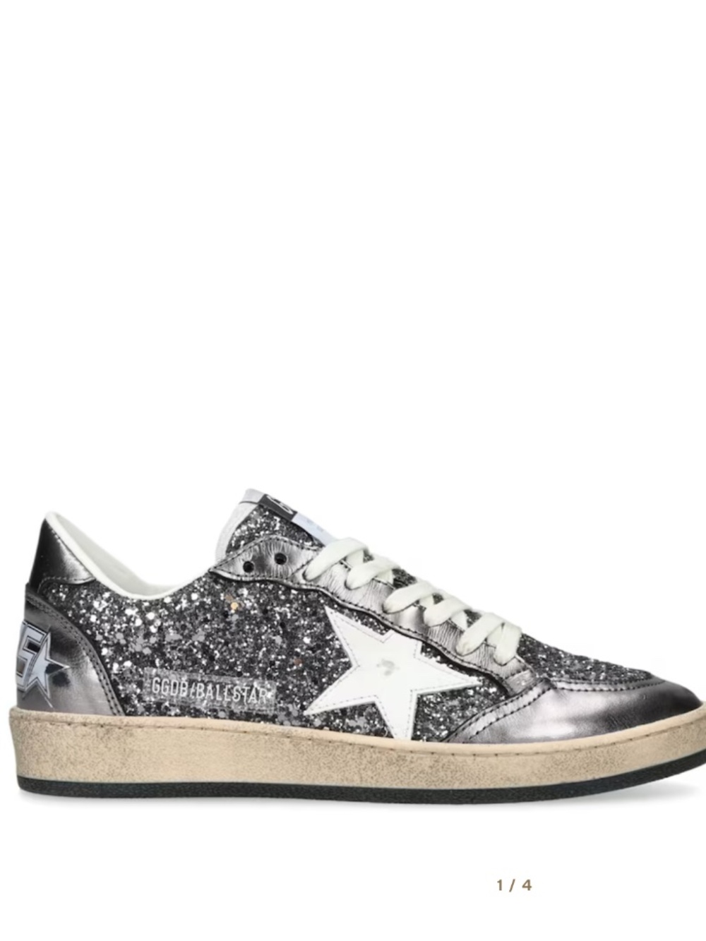 GOLDEN GOOSE Glitter Ball Star Sneakers